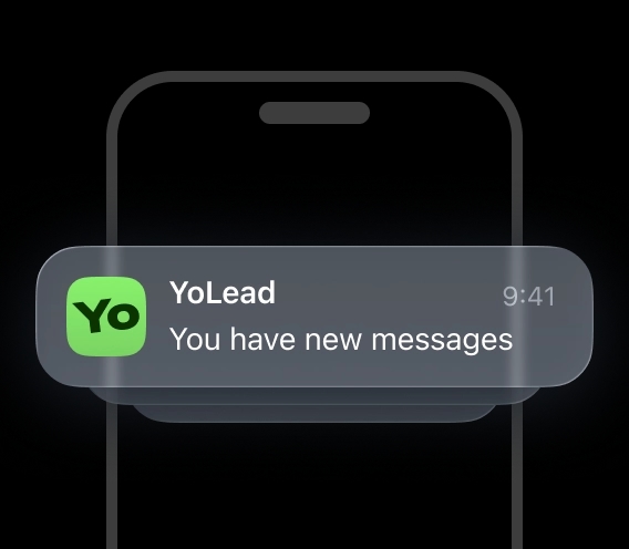 Push notifications help your team react faster